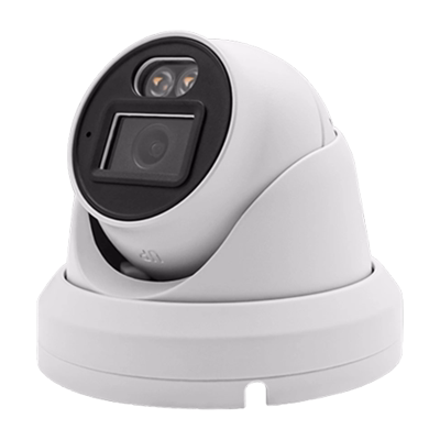 4MP UHD Dual-light Mini Fixed lens Turret PoE IP Camera