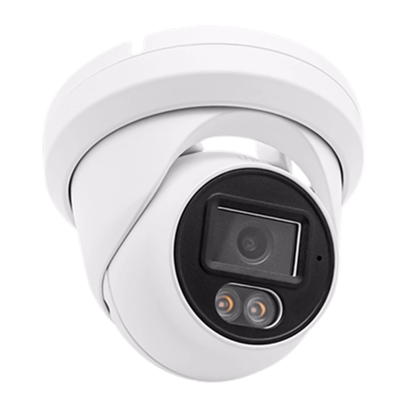 8MP UHD Dual-light Mini Fixed lens Turret PoE IP Camera