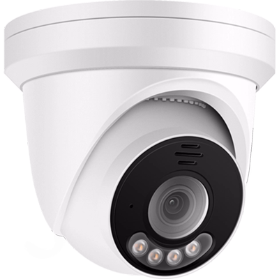 8MP Ultra ColorView 40M Light Distance Turret PoE IP Camera