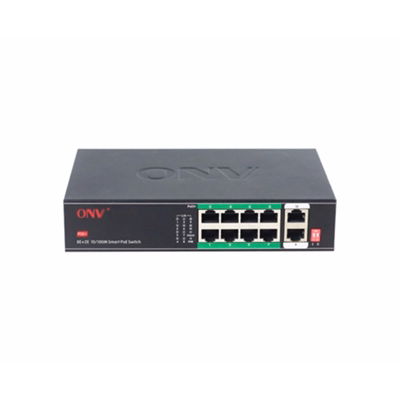 10/100M 10-port smart PoE switch (ONV-H1108PLD)