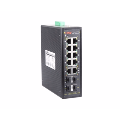 Gigabit 14-port L2+ managed industrial PoE switch